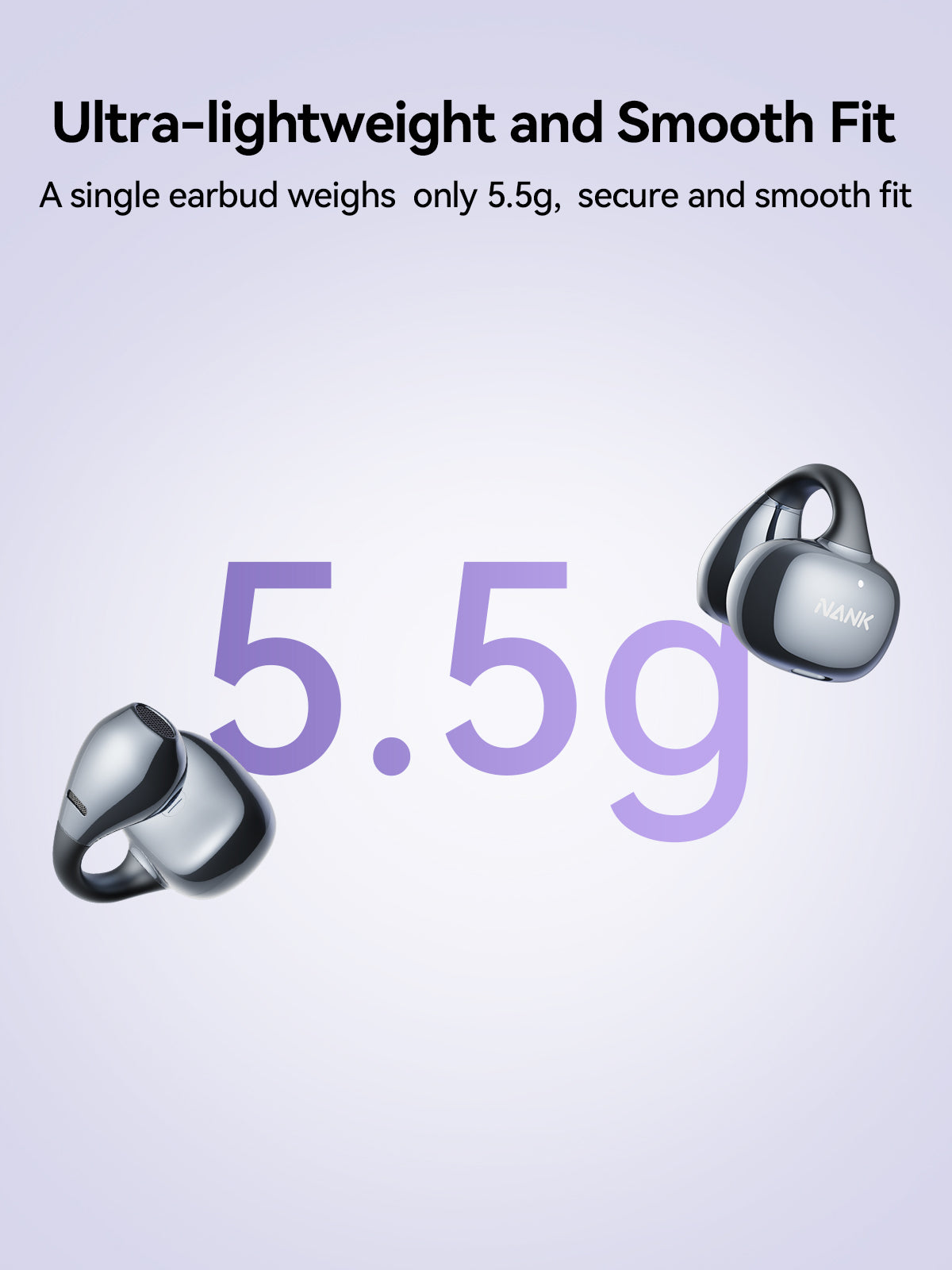 Clip-on Running Earbud - Nank Ultra