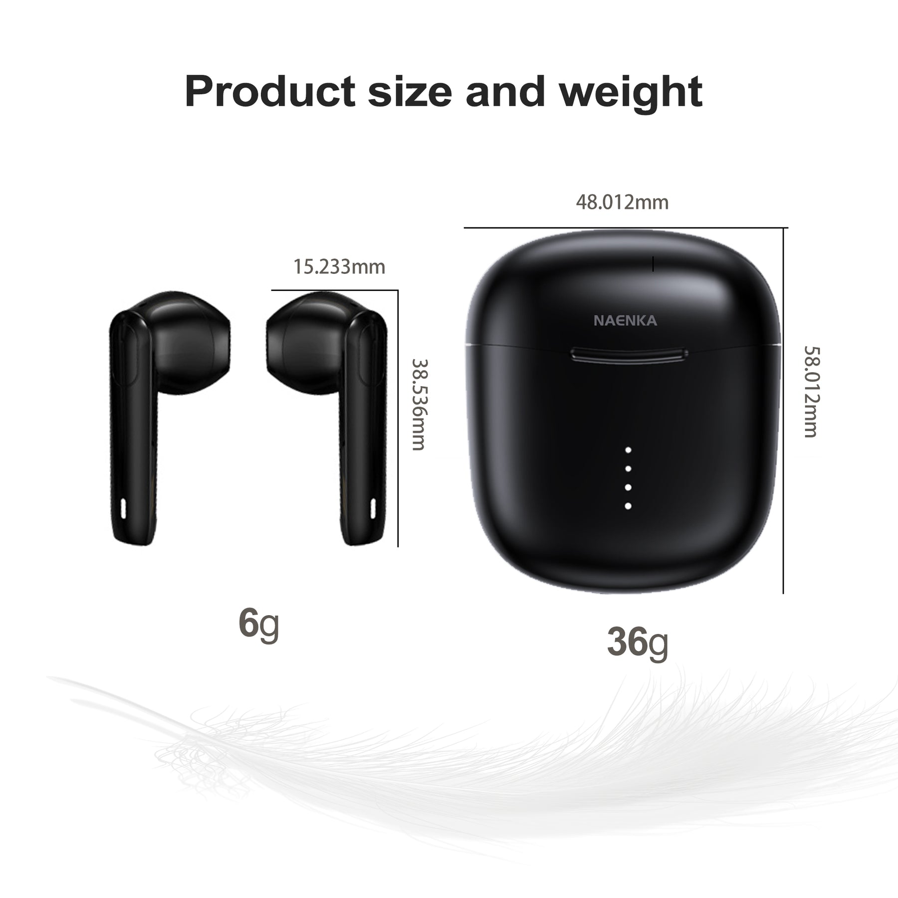 TWS earbuds Naenka Lite